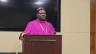 Bishop Wilfred Anagbe of the Nigerian Diocese of Makurdi in Benue state at a breakfast at Capitol Hill organized by Aid to the Church in Need, Jan. 30, 2024.