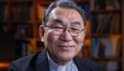 Cardinal Tarcisio Isao Kikuchi during an interview with CNA in Rome on Friday, Oct. 18, 2024.