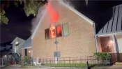 Investigators are looking into what caused a second blaze at Incarnation Catholic Church in Orlando, Florida. A suspicious fire previously caused significant damage to the church on June 24, 2023.