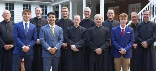 Members of The Legionaries of Christ community in Cumming, Georgia. Credit: Photo courtesy of Regnum Christi North America