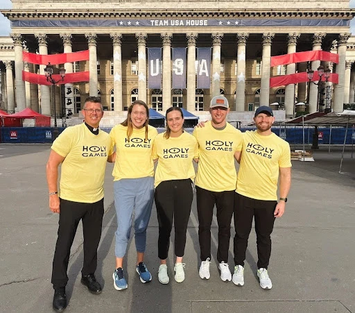 FOCUS missionaries join Catholic team supporting Olympic athletes in Paris