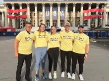 Father Joseph Fitzgerald and the Varsity Catholic missionaries are among the 40 Catholic priests, nuns, and laypeople offering spiritual support to the Olympic athletes in Paris.