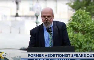 Former abortionist turned pro-life advocate Dr. John Bruchalski speaks at a Live Action press conference in Washington, D.C., on June 12, 2024. Credit: EWTN News Nightly/Screenshot
