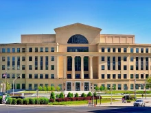 The Supreme Court of the state of Georgia is housed at the Nathan Deal Judicial Center in Atlanta.