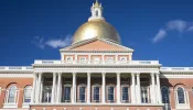 The Massachusetts State House.