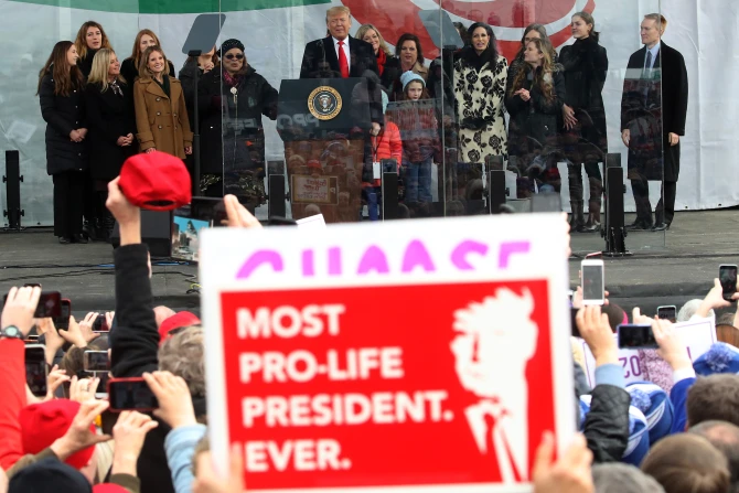 President Donald Trump scheduled to be in California during 2025 March for Life in Washington, D