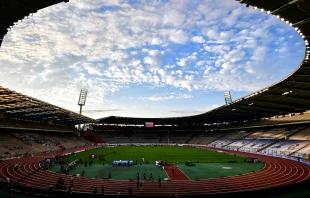 The King Baudouin Stadium in Brussels on Sept. 4, 2020. Credit: MARTIN BUREAU/AFP via Getty Images