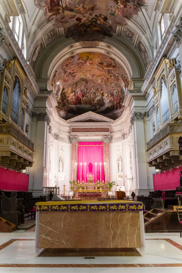 Capella di Santa Rosa, St. Rosalia's Chapel inside of the Palermo Cathedral, Basilica Cattedrale Metropolitana Primaziale della Santa Vergine Maria Assunta in Sicily, Italy, May 4, 2022. Credit: Frank Bienewald/LightRocket via Getty Images