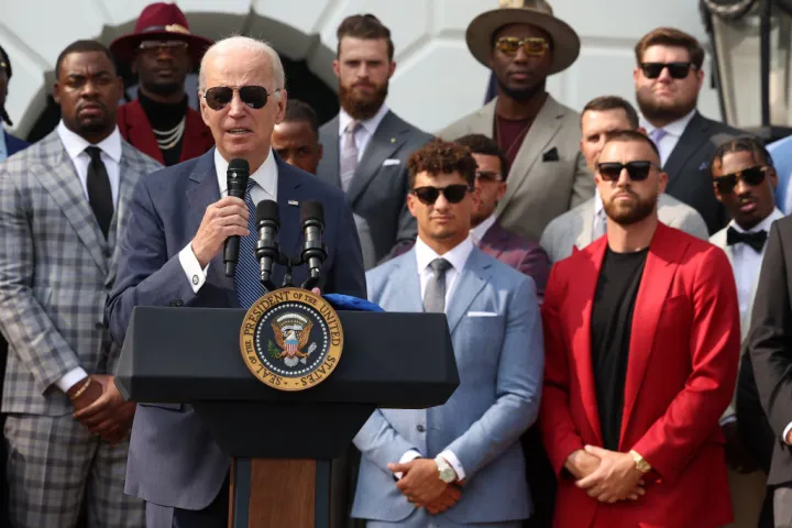 NFL Player Harrison Butker Dons Pro-Life Attire for White House Ceremony