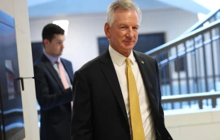 U.S. Sen. Tommy Tuberville, R-Alabama, arrives at the U.S. Capitol on Sept. 20, 2023, in Washington, D.C. Credit: Kevin Dietsch/Getty Images