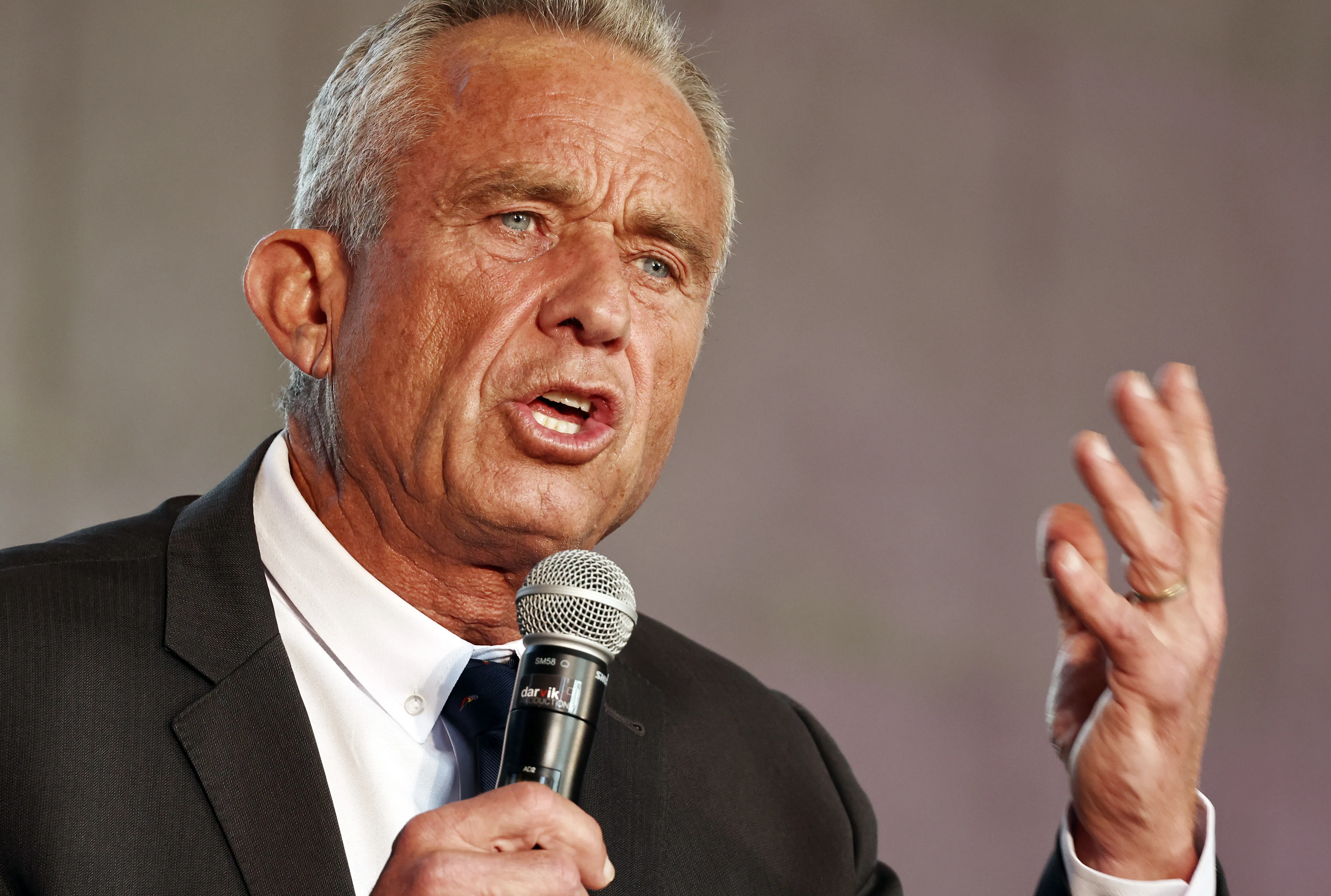 Independent presidential candidate Robert F. Kennedy Jr. speaks at a Cesar Chavez Day event at Union Station on March 30, 2024, in Los Angeles.?w=200&h=150