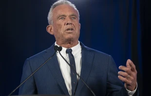 “This is a spiritual journey for me. I reached my decision through deep prayer, through hard logic” said former presidential candidate Robert F. Kennedy Jr. upon making the announcement. Credit: Rebecca Noble/Getty Images