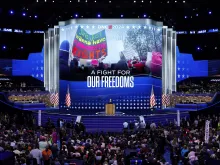 Former President of Planned Parenthood Cecile Richards speaks on stage during the third day of the Democratic National Convention at the United Center on August 21, 2024 in Chicago.