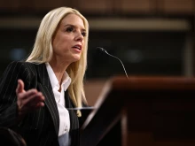 Former Florida Attorney General Pam Bondi testifies before the Senate Judiciary Committee during her confirmation hearing to be the next U.S. attorney general in the Hart Senate Office Building on Capitol Hill on Jan. 15, 2025, in Washington, D.C.