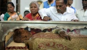 Indian Christians pay their respects to the remains of St. Francis Xavier during the 17th exposition of the saint's body at the Se Cathedral in Goa on Nov. 22, 2014.