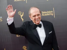 Bob Newhart arrives at the Creative Arts Emmy Awards at Microsoft Theater on Sept. 10, 2016, in Los Angeles.