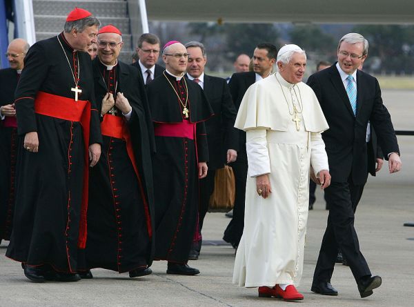The story behind Pope Benedict XVI's red shoes | Catholic News Agency