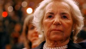 Ethel Kennedy attends the ceremonial installation for U.S. Attorney General Eric Holder at George Washington University March 27, 2009, in Washington, D.C.