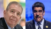 Venezuelan opposition presidential candidate for the Plataforma Unitaria Democratica party, Edmundo Gonzalez Urrutia (left) and current Venezuelan president Nicolas Maduro appear to have the lead in that country’s upcoming elections, which will take place July 28, 2024.