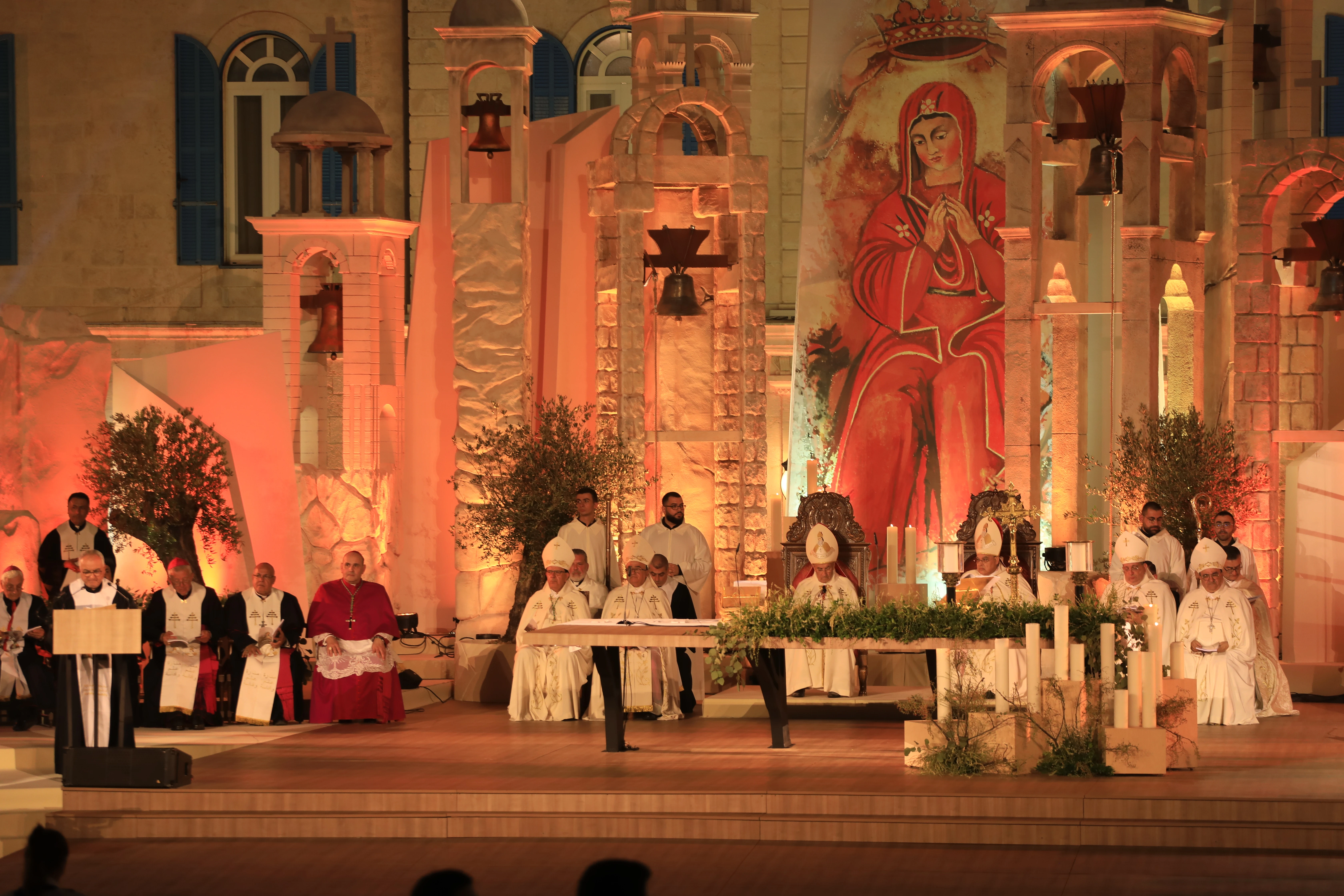 An estimated 7,000 people gathered to celebrate the beatification of Patriarch Estephan Douaihy on Aug. 2, 2024, in Bkerké, Lebanon.?w=200&h=150