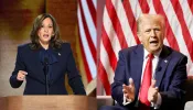 Democratic presidential candidate Vice President Kamala Harris and Republican presidential nominee Donald Trump.