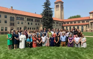 Participants in the Institute for Catholic Liberal Education's Catholic Educator Formation and Credential Program at the headquarters of the Archdiocese of Denver. Courtesy photo.