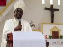 Archbishop José Manuel Imbamba of the Archdiocese of Saurimo in Angola.