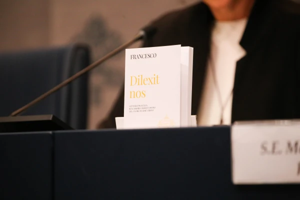 Press conference for the presentation of the encyclical "Dilexit Nos" at the Vatican, Oct. 24, 2024. Credit: Julia Cassell/EWTN News