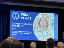 The first season of the EWTN series “James the Less” received the Best Video award at the 2024 Gabriel Awards presentation on June 20, 2024, in Atlanta.