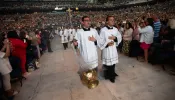 Nearly 60,000 people attended the National Eucharistic Congress in Indianapolis July 17-21, 2024.