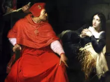 Paul Delaroche's Joan of Arc being Interrogated (1824)