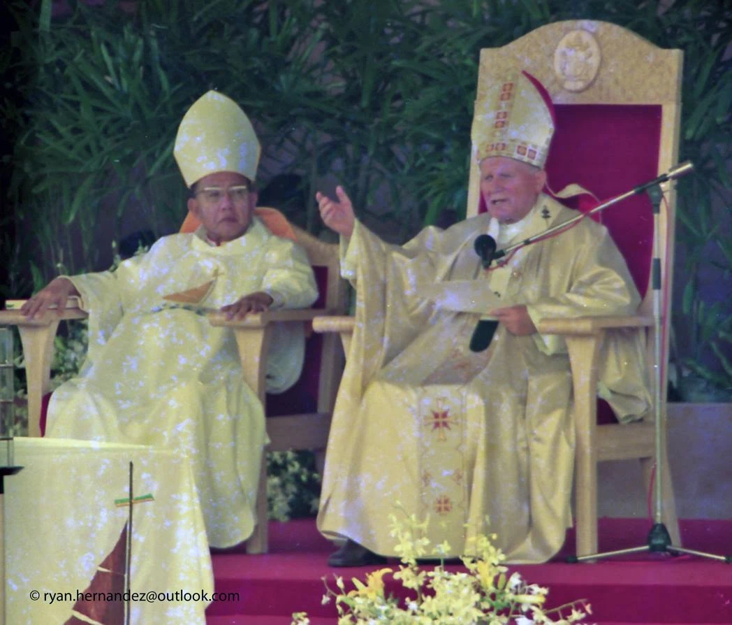 Cardinal Jaime Sin hosted both of Pope John Paul II’s visits to the Philippines in 1981 and 1995.?w=200&h=150