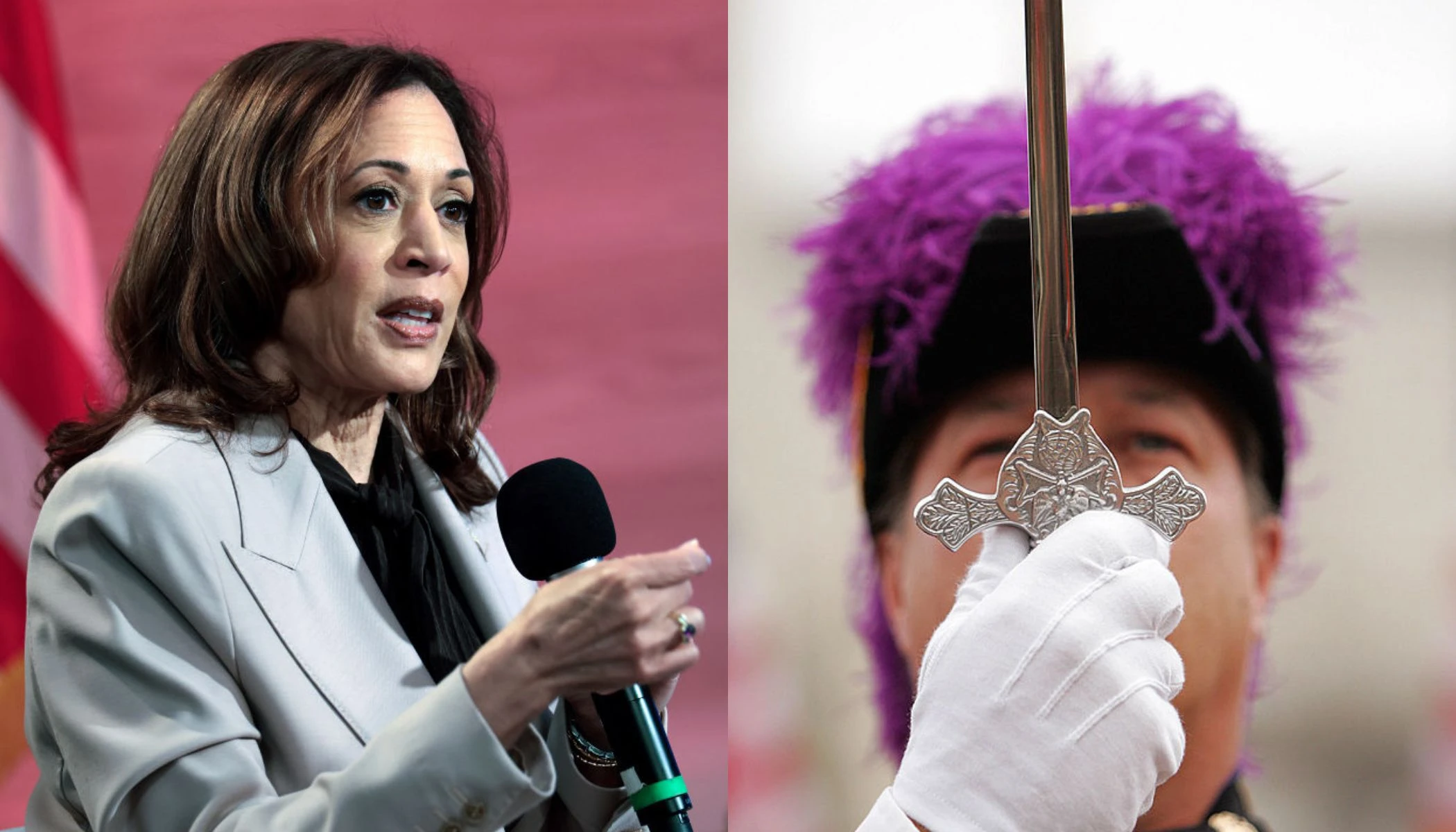 While serving as a United States senator from California, Vice President Kamala Harris repeatedly scrutinized judicial nominees for being members of the Knights of Columbus, a Catholic fraternal organization.?w=200&h=150