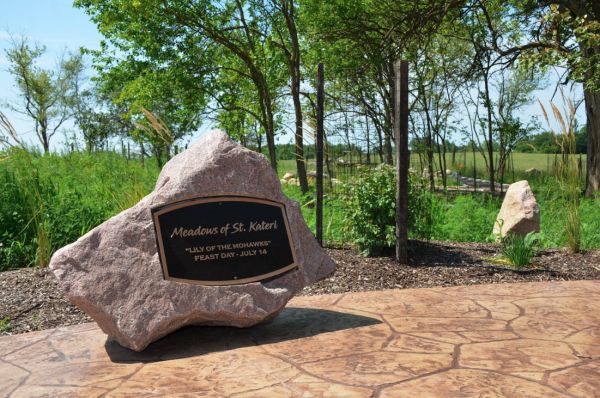 A view of the Meadows of St. Kateri, the natural burial section at St. Michael the Archangel Cemetery in the Archdiocese of Chicago. Credit: The Archdiocese of Chicago