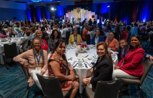 Approximately 525 women, a mix of all ages from every state in the country, attended the Knights of Columbus 141st Supreme Convention “Ladies Program” Aug. 1, 2023. Photo courtesy of the Knights of Columbus