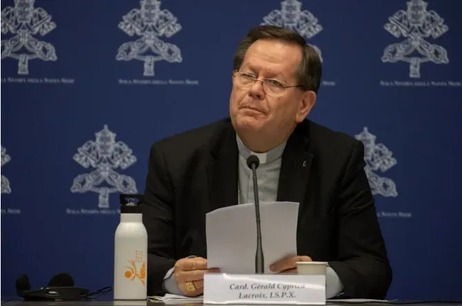 Cardinal Gerald Lacroix is archbishop of Quebec, Canada.?w=200&h=150