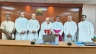 Cardinal Philip Neri Ferrão, the president of the Conference of Catholic Bishops of India (CCBI), launches the migrant portal on Sept. 27, 2024, in Bangalore, India.