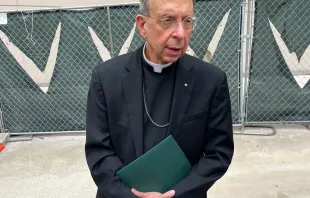"I was deeply moved by their very powerful testimony,” Archbishop William Lori said following a second bankruptcy court-ordered listening session with sexual abuse victims on May 20, 2024. Credit: Matthew Balan