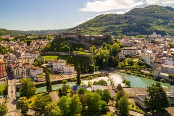 The Sanctuary of Our Lady of Lourdes, France (single use)