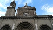 The Minor Basilica and Metropolitan Cathedral of the Immaculate Conception in Manila, Philippines.