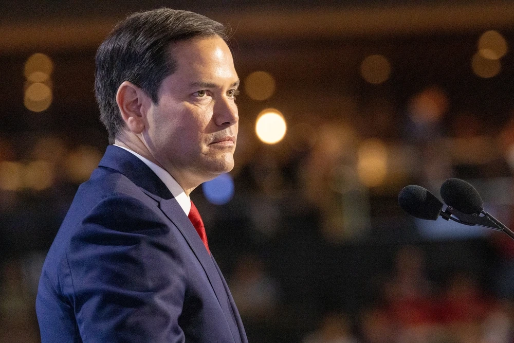 Florida Sen. Marco Rubio at the Republican National Convention on July 16, 2024, in Milwaukee.?w=200&h=150