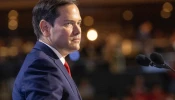 Florida Sen. Marco Rubio at the Republican National Convention on July 16, 2024, in Milwaukee.