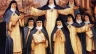 A painting depicts 10 members of the Order of the Immaculate Conception who were martyred in Spain in 1936.