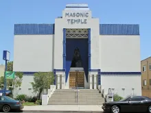 Masonic temple in North Hollywood, California.