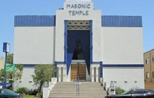 Masonic temple in North Hollywood, California. Credit: Downtowngal, CC0, via Wikimedia Commons