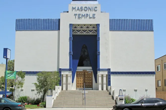 Masonic temple in North Hollywood, California