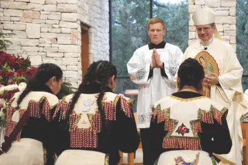 Blessing of Matinche dancers