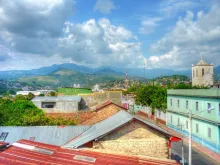 Father Denis Martínez-García, was arrested on his way to celebrate Mass in Matagalpa, pictured here.