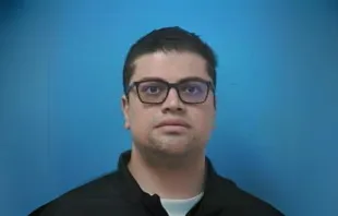 Father Juan Carlos Garcia-Mendoza is being held in jail in Williamson County, Tennessee, on $2 million bond, the police said. He had previously served at St. Philip Catholic Church in the town of Franklin. Credit: Courtesy of the Franklin Police Department