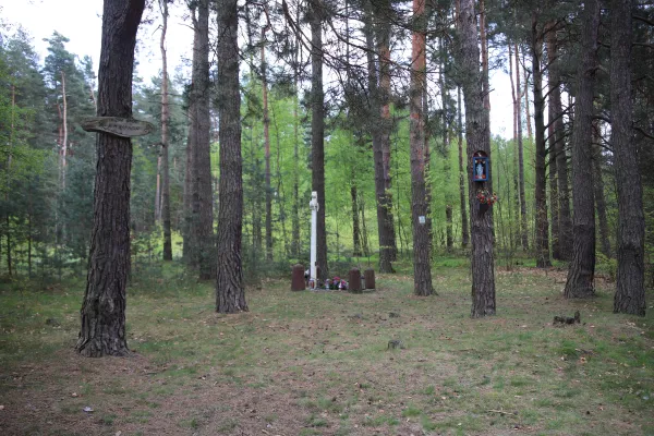 A memorial graces the spot where Father Michał Rapacz was killed by communist authorities in Płoki, Poland, on the night of May 10-11, 1946. Metropolitan Archdiocese of Kraków